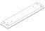 Luminária de embutir alto rendimento com aletas planas brancas para 2 lâmpadas T5 28/54W 120cm. - Imagem 3