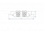 Luminária de embutir com filme refletivo e difusor para 2 lâmpadas 36/40/45/65W 240cm (HO). - Imagem 4