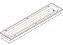 Luminária de embutir alto rendimento fechada com difusor transparente para 2 lâmpadas T5 28/54W 120cm. - Imagem 2