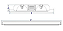 Luminária de embutir alto rendimento para 2 lâmpadas T5 28/54W 120cm. - Imagem 4