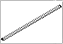Luminária multifuncional na cor preta para 2 lâmpadas 36/40/45/65W 240cm (HO). - Imagem 3