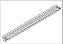 Luminária industrial Gaivota de alto rendimento para 2 lâmpadas 36/40/45/65W 240cm (HO). - Imagem 2