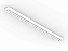 Luminária calha sobrepor simples para 2 lâmpadas 36/40/45/65W 240cm (HO). - Imagem 1
