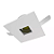 Spot de Embutir Laser Quadrado Mini Dicroica 6x3x6cm Metal Branco. - Imagem 1