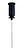 Pendente com 4 globos Moon 15x80x12cm Aluminio preto e Vidro. - Imagem 5