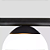 Pendente com 4 globos Moon 15x80x12cm Aluminio preto e Vidro. - Imagem 4