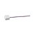 Conector 10mm 2 fios para fita LED 12W/M. - Imagem 1