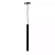 Pendente Tube Dicroica PAR16 49xØ5,7cm Metal Preto. - Imagem 1