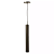 Pendente Tube Dicroica PAR16 49xØ5,7cm Metal Café. - Imagem 1