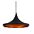 Pendente Ibiza Ø36x17cm Alumínio Preto e Cobre. - Imagem 1