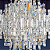 Lustre De Cristal Legítimo Austria Quadrado Transparente 10 Lâmpadas 40x40cm. - Imagem 2