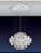 Lustre De Cristal Legítimo Austria Quadrado Transparente 10 Lâmpadas 40x40cm. - Imagem 5