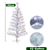 Árvore De Natal Branca Tradicional 52 Galhos 60cm Desmontável. - Imagem 2