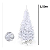 Árvore De Natal Branca Tradicional 237 Galhos 1,50cm Desmontável. - Imagem 2
