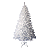 Árvore De Natal Branca Tradicional 237 Galhos 1,50cm Desmontável. - Imagem 1