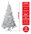 Árvore De Natal Branca Tradicional 388 Galhos 1,80cm Desmontável. - Imagem 5