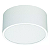 Plafon branco fosco de Sobrepor Ideia Redondo Ø19x9cm Alumínio. - Imagem 1
