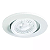 Spot de Embutir Nuru Redondo Facho Orientável Dicroica PAR16 Ø8,6x6,7cm Alumínio Branco Fosco Microtexturizado. - Imagem 1