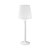 Luminária de Chão Piso Externo 190xØ69cm Polietileno Branco. - Imagem 1