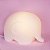 Luminária Elefante 22x10,5x18cm Polietileno Branco. - Imagem 3