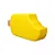 Luminária Picolé 19x42,5x9cm Polietileno Amarelo e Marrom. - Imagem 1