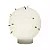Luminária Globo Push Pin Ø30x33cm Polietileno Branco. - Imagem 1