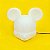 Luminária Mickey 26,5x30,5x23,5cm Polietileno Branco. - Imagem 4