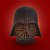 Luminária Darth Vader 28x30x26cm Polietileno Preto. - Imagem 4