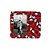 Luminária Porta Retrato Corações Alados 22,5x19,5x8cm Polietileno Vermelho e Branco. - Imagem 2