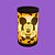 Luminária de Mesa Lumi Mickey 27xØ14,5cm Polipropileno Amarelo e Preto. - Imagem 3