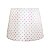 Abajur Micro Lampe Poá Rosa Ø15x20cm Polietileno Branco e Rosa. - Imagem 2
