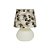 Abajur Micro Lampe Mickey Ø15x20cm Polietileno Branco, Preto e Vermelho. - Imagem 1