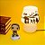 Abajur Micro Lampe Star Wars New Order Ø15x20cm Polietileno Branco e Preto. - Imagem 3