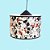 Pendente POP Mickey Ø30x20cm Polietileno Branco, Preto e Vermelho. - Imagem 1