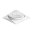 Spot de Embutir Nya Quadrado Facho Orientável PAR30 13,4x13,4x13,4cm Alumínio Branco Fosco. - Imagem 1