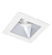 Spot de Embutir LED Kona Quadrado Recuado 4000K 13,7W Bivolt 9x9x6,7cm Alumínio Refletor Prata Acetinado. - Imagem 1