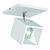 Spot de Sobrepor LED Kona Recuado Sem Canopla 2700K 13,7W Bivolt 6,75x6,75x8,5cm Alumínio Branco Fosco. - Imagem 1