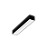 Plafon de Sobrepor Linear LED Dhari Retangular Recuado 2700K 19,4W Bivolt 59,2x9,4x7,5cm Alumínio Preto Acetinado. - Imagem 1