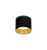 Spot de Sobrepor LED Dhari Redondo 4000K 9,1W Bivolt Ø13,9x11cm Corpo Preto Acetinado e Refletor Dourado Acetinado. - Imagem 1
