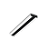 Plafon de Sobrepor LED Kiini Retangular 2700K 29,5W Bivolt 43,5x9x2,8cm Alumínio Preto Acetinado e Acrílico Branco Fosco. - Imagem 1
