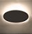 Plafon de Sobrepor LED Eneza Redondo Luz Indireta 2700K 30,1W Bivolt Ø50x11cm Alumínio Branco Fosco. - Imagem 2