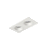 Luminária de Embutir Retangular Face Plana 13,9x7,3x7,4cm facho orientável 2x Mini dicróica LED base GU10 Alumínio Branco fosco. - Imagem 1
