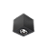 Spot de Sobrepor Sura Face Plana Quadrado AR70 12,3x12,8x12,8cm Alumínio Preto Fosco. - Imagem 1