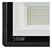 Refletor Led Slim 100w 12v-24v 6500k preto SMD IP66 bivolt. - Imagem 4