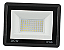 Refletor Led Slim 100w 12v-24v 6500k preto SMD IP66 bivolt. - Imagem 5