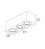 Spot de Sobrepor Sura Face Plana Retangular Triplo PAR20 12,3x37,3x12,8cm Alumínio Branco Fosco. - Imagem 2