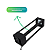 Poste Balizador 275 para Jardim 8W 3000K 30cm Preto. - Imagem 3