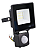 Refletor Com Sensor De Presença Led 30w Fotocélula Bivolt 6500k Preto. - Imagem 2