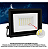Refletor Com Sensor De Presença embutido Led 50w Fotocélula Bivolt 6500k Preto. - Imagem 8