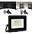 Refletor Com Sensor De Presença embutido Led 20w Fotocélula Bivolt 6500k Preto. - Imagem 10